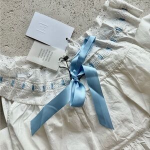 NWT Helsa Summer Vintage nightgown babydoll dress 100% cotton